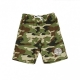 PANTALONCINO SWEATSHORTS BASE WOODLAND CAMO