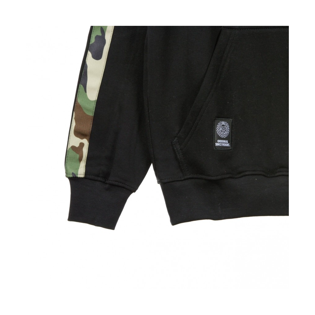 FELPA CAPPUCCIO SWEATSHIRT SHELTER BLACK