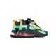 SCARPA BASSA AIR MAX 270 REACT POP ART ELECTRO GREEN/YELLOW OCHRE/OBSIDIAN