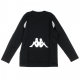 MAGLIETTA MANICHE LUNGHE KONTROLL TEE L/S OMINI BLACK/GREY SILVER