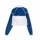 GIACCA TUTA POLY CROP BLUE/WHITE/RED