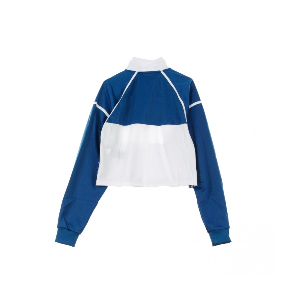 GIACCA TUTA POLY CROP BLUE/WHITE/RED