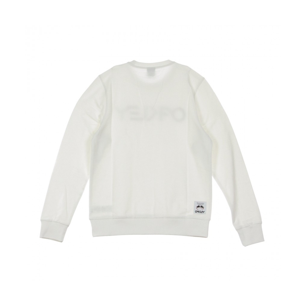 FELPA LEGGERA GIROCOLLO B1B CREW SWEAT WHITE