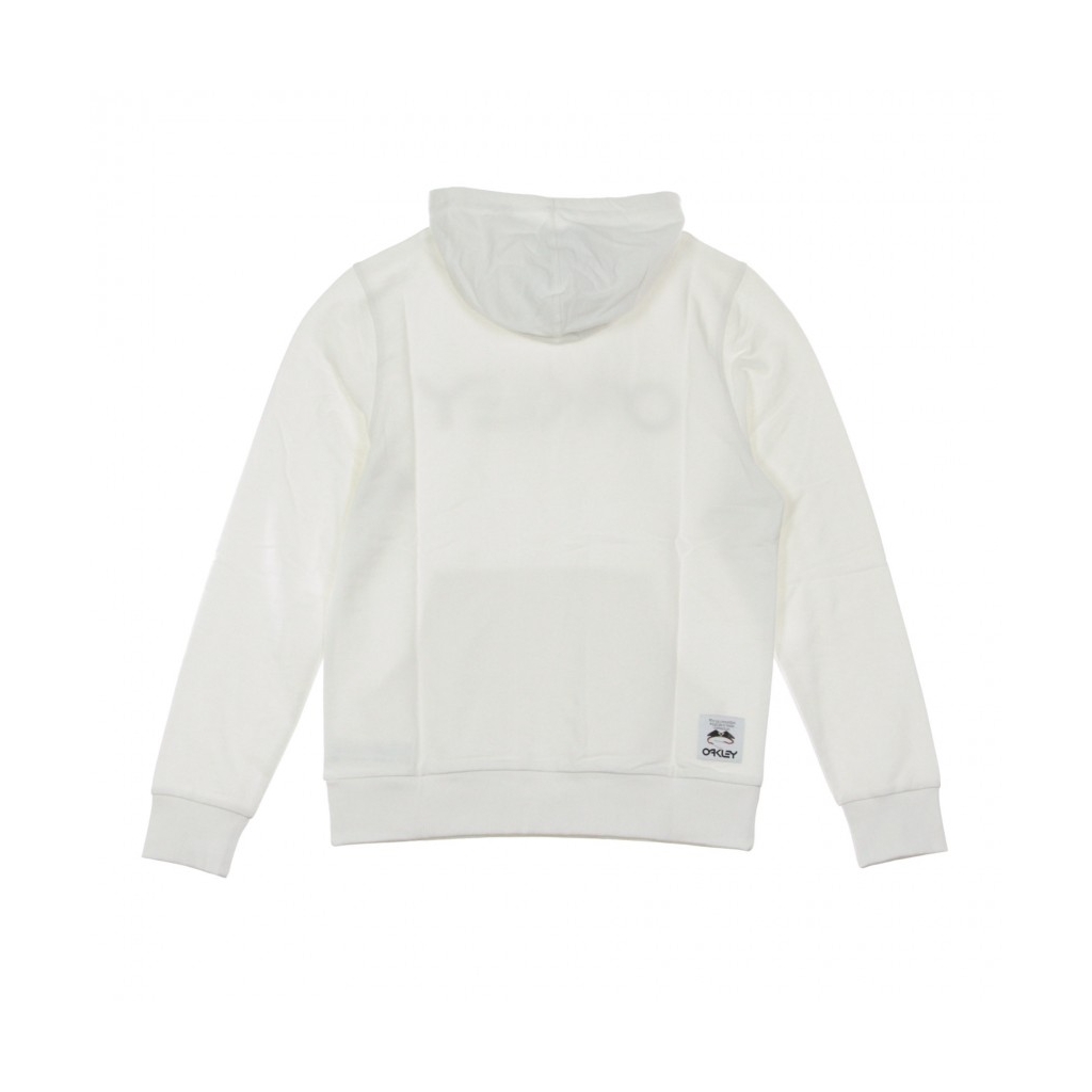 FELPA LEGGERA CAPPUCCIO B1B PO HOODIE WHITE