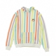 FELPA LEGGERA CAPPUCCIO SLATER HOODY PASTEL STRIPE