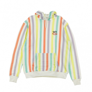 FELPA LEGGERA CAPPUCCIO SLATER HOODY PASTEL STRIPE