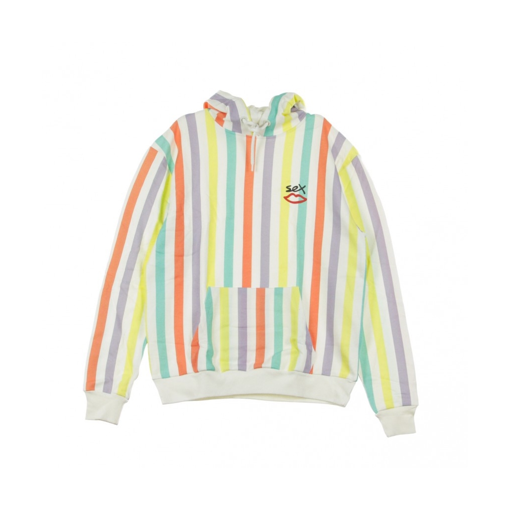 FELPA LEGGERA CAPPUCCIO SLATER HOODY PASTEL STRIPE