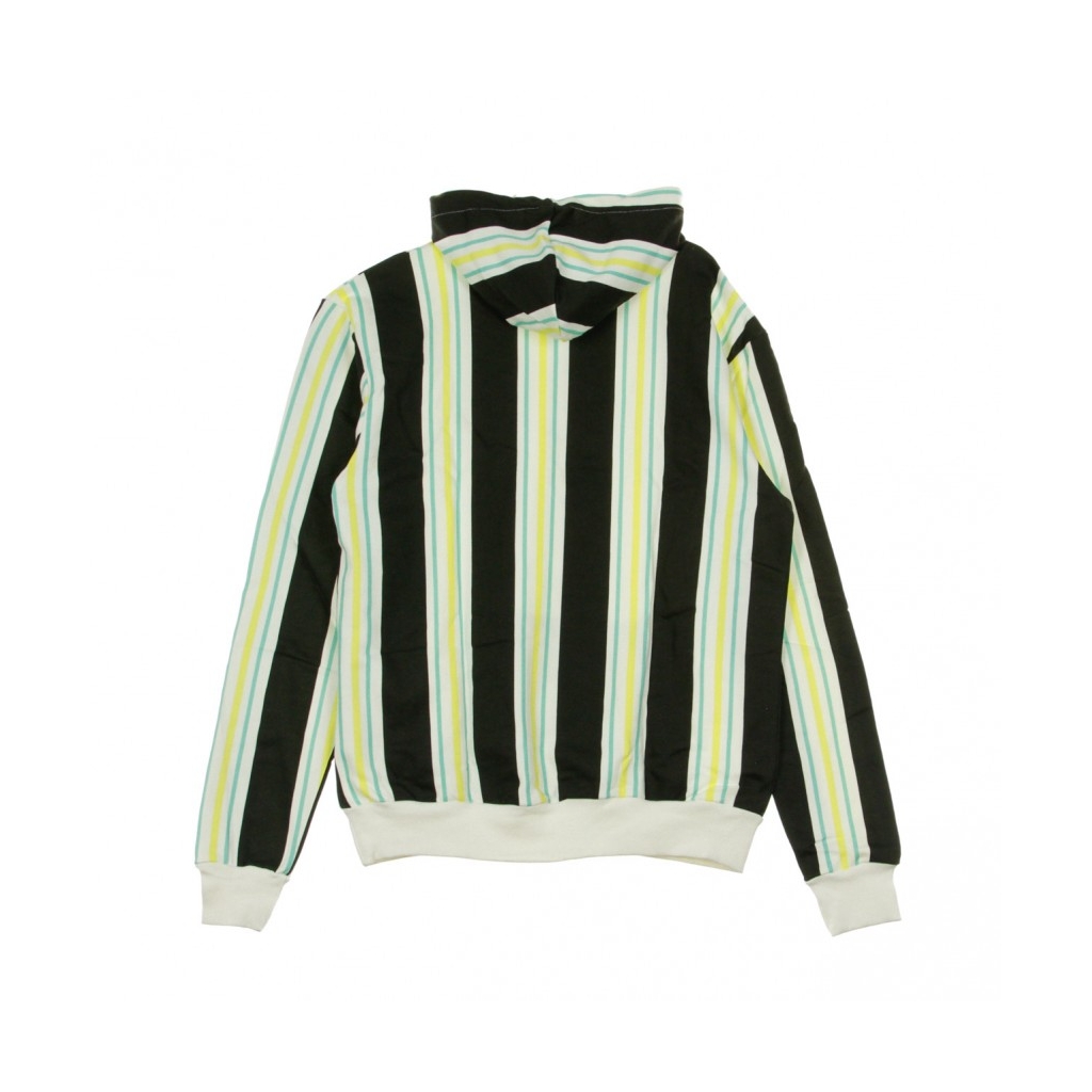 FELPA LEGGERA CAPPUCCIO SLATER HOODY LIME STRIPE