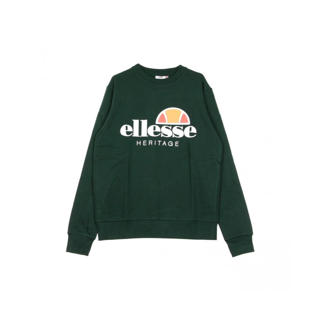 FELPA LEGGERA GIROCOLLO CORTA CREW NECK LOGO SCARAB GREEN