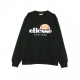 FELPA LEGGERA GIROCOLLO CORTA CREW NECK LOGO BLACK