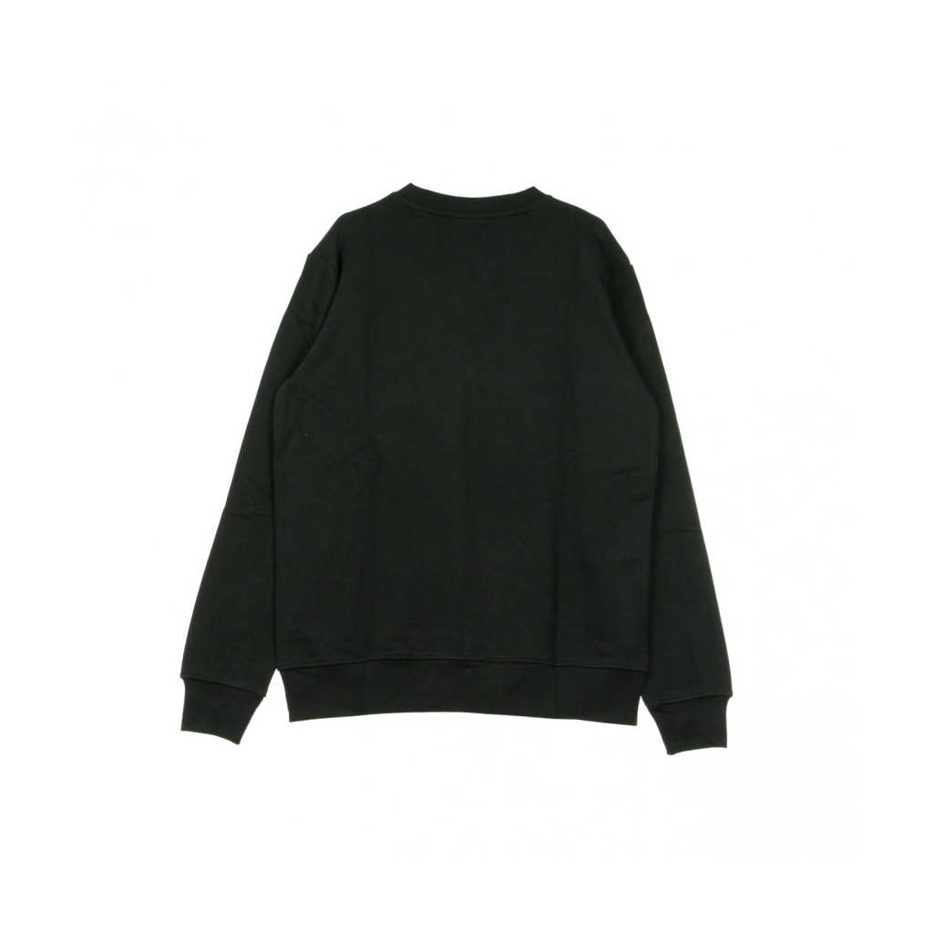 FELPA LEGGERA GIROCOLLO CORTA CREW NECK LOGO BLACK