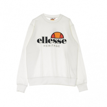 FELPA LEGGERA GIROCOLLO CORTA CREW NECK LOGO EGRET