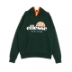 FELPA LEGGERA CAPPUCCIO HOODIE RAINBOW TAPE SCARAB GREEN