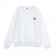 FELPA LEGGERA GIROCOLLO MELROSE SWEAT WHITE