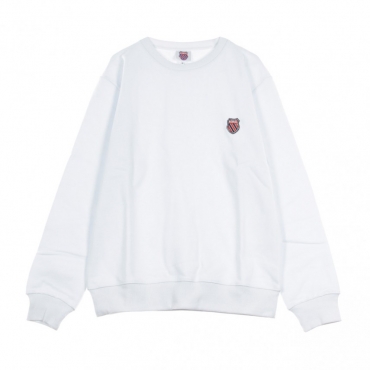 FELPA LEGGERA GIROCOLLO MELROSE SWEAT WHITE