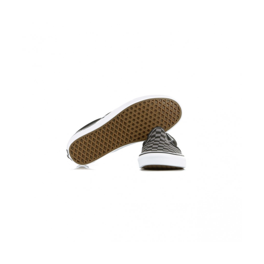 SCARPA BASSA CLASSIC SLIP-ON BLACK/PEWTER/CHECKERBOARD