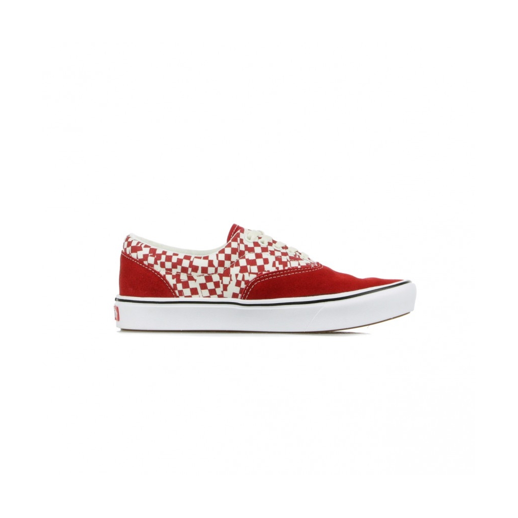 SCARPA BASSA COMFY CUSH ERA TEAR CHECK RACING RED/TRUE WHITE