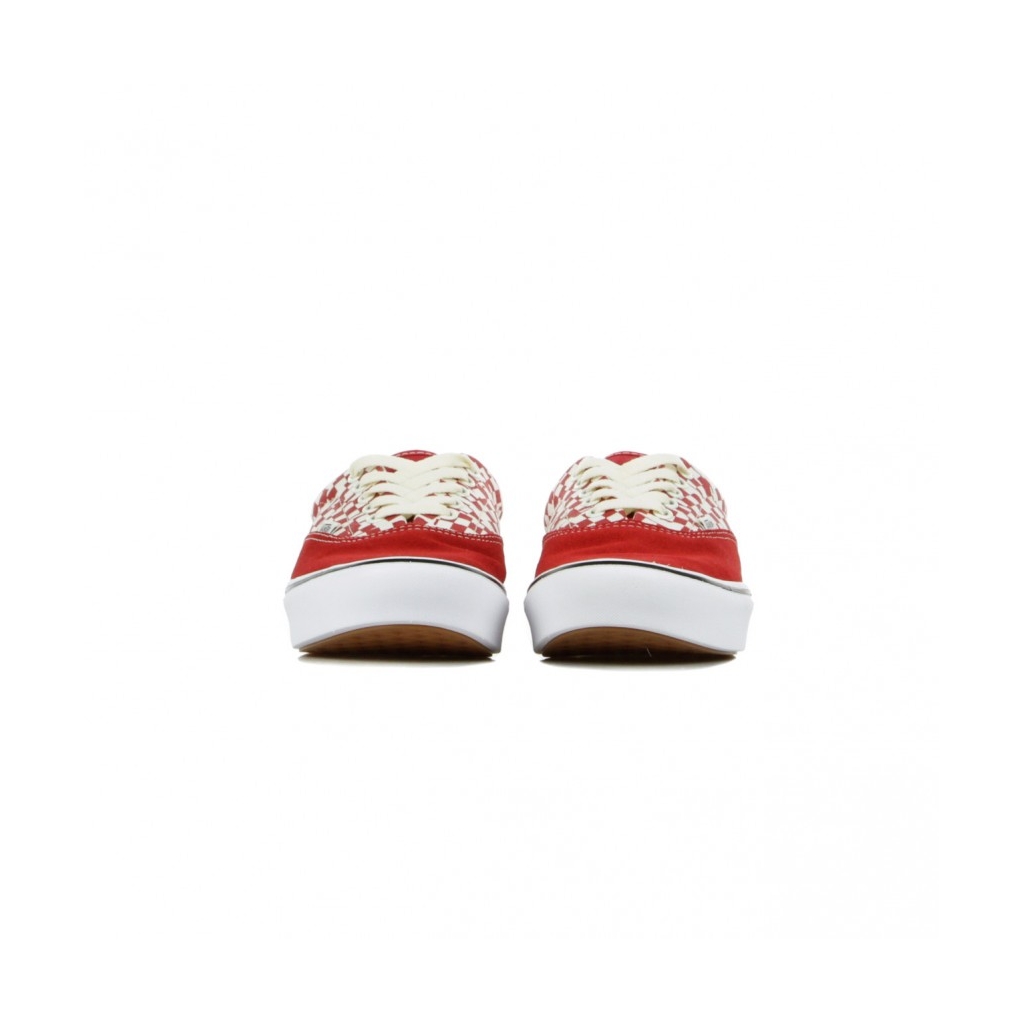 SCARPA BASSA COMFY CUSH ERA TEAR CHECK RACING RED/TRUE WHITE