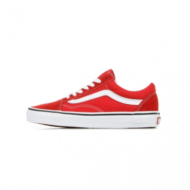 SCARPA BASSA OLD SKOOL RACING RED/TRUE WHITE