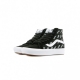 SCARPA ALTA COMFY CUSH SK8-HI DISTORTED LOGO BLACK/TRUE WHITE