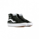 SCARPA ALTA COMFY CUSH SK8-HI DISTORTED LOGO BLACK/TRUE WHITE