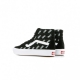 SCARPA ALTA COMFY CUSH SK8-HI DISTORTED LOGO BLACK/TRUE WHITE