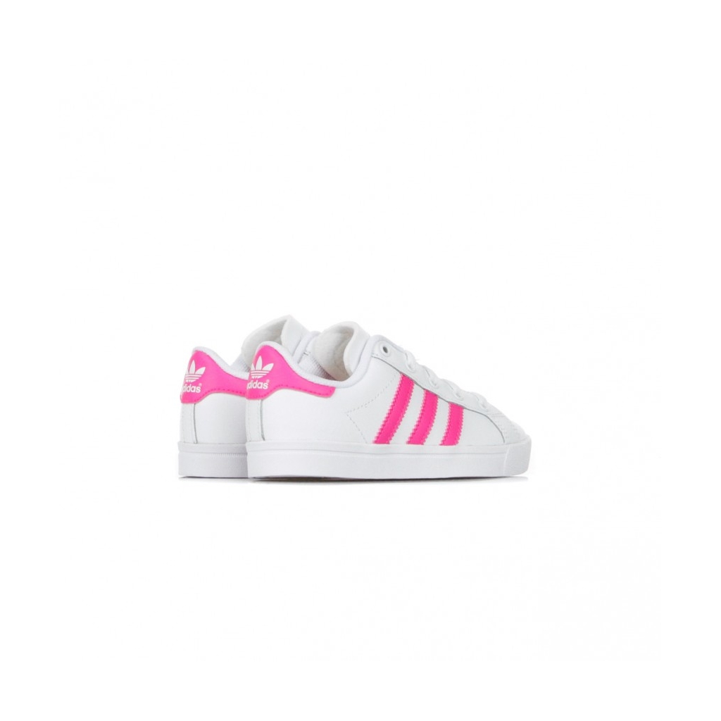 Adidas coast star white pink hotsell