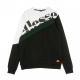 FELPA LEGGERA GIROCOLLO CREW NECK RAINBOW BLACK