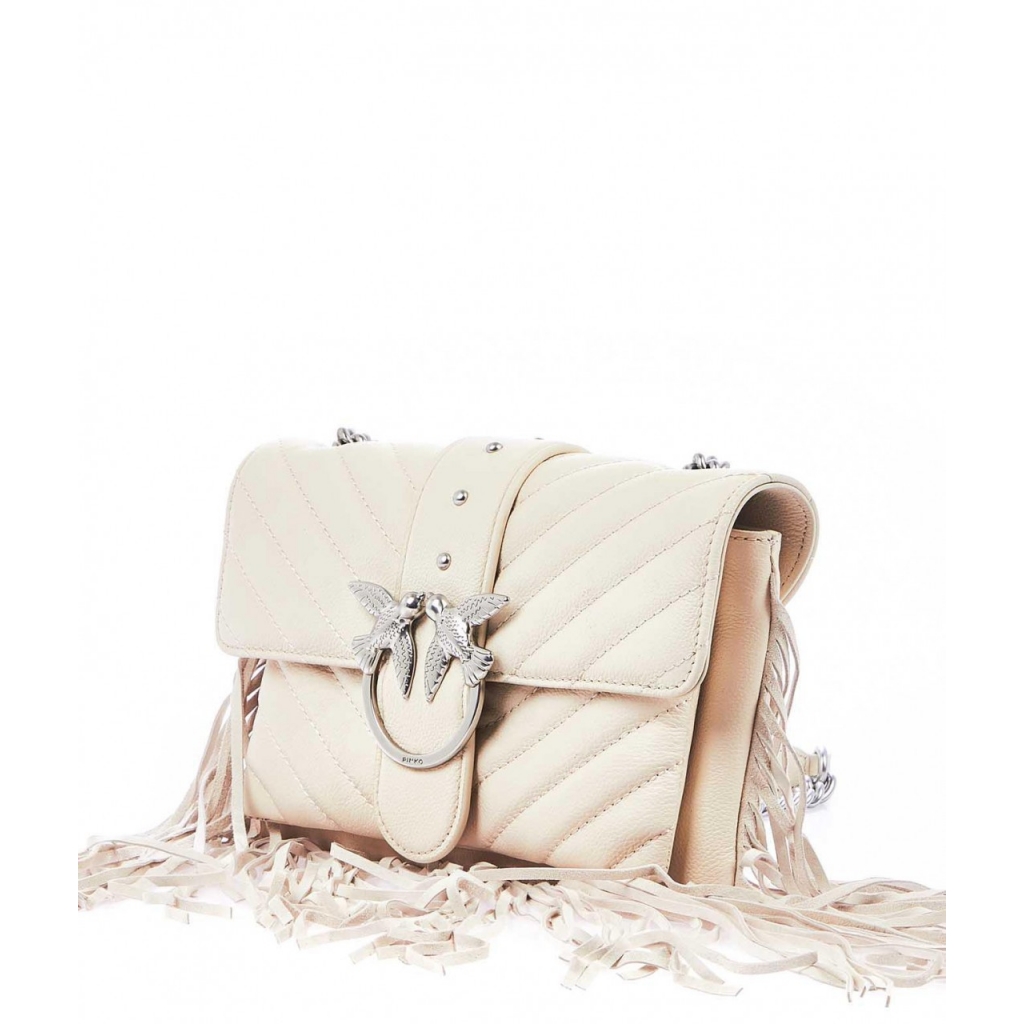 pinko mini love bag beige