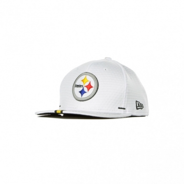 CAPPELLO VISIERA PIATTA REGOLABILE 950 OFFICIAL NFL TRAINING CAMP PITSTE WHITE/ORIGINAL TEAM COLORS