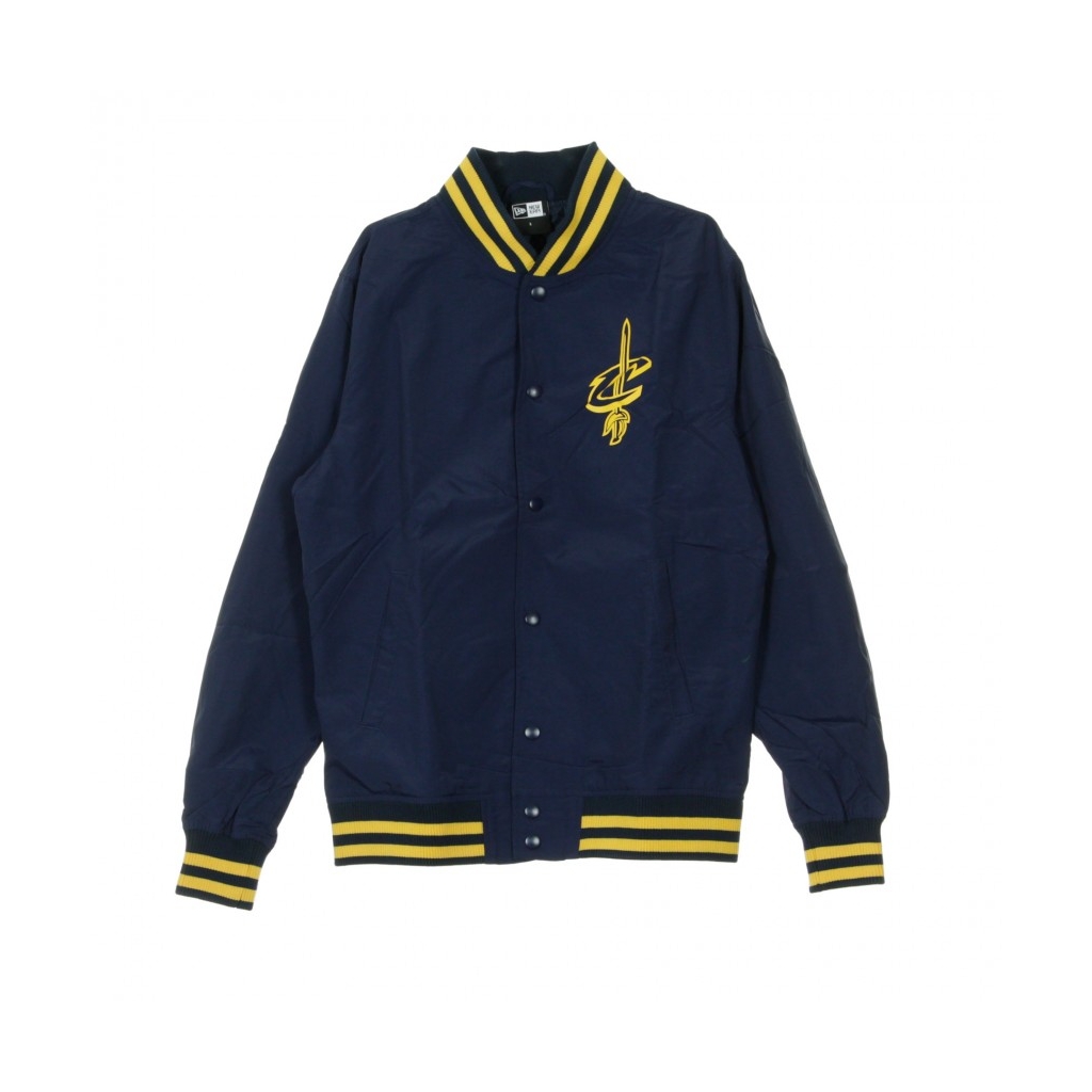 GIUBBOTTO NBA TEAM APPAREL POP LOGO VARSITY CLECAV NAVY/ORIGINAL TEAM COLORS