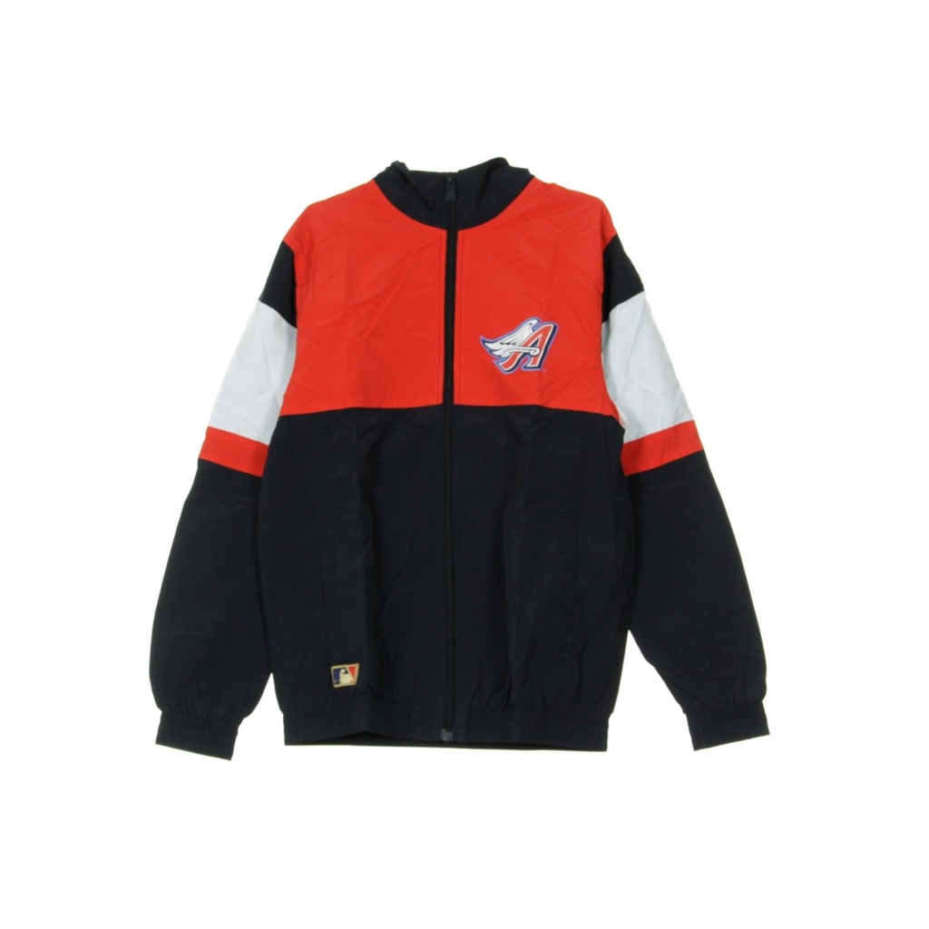 GIACCHETTA MLB COAST 2 COAST TRACK JACKET ANAANG NAVY/HOT RED