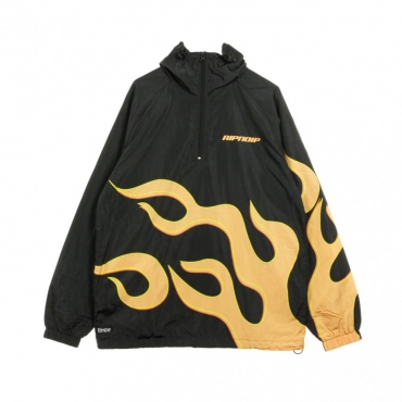 GIACCA A VENTO INFILABILE FLAMING HOT ANORAK BLACK