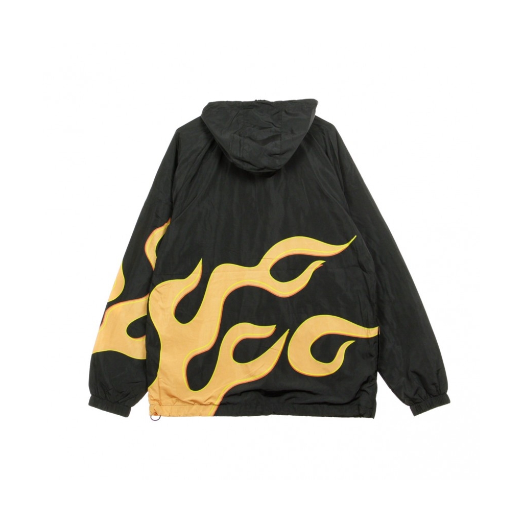 GIACCA A VENTO INFILABILE FLAMING HOT ANORAK BLACK