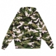 FELPA CAPPUCCIO BRACKETS BOX HOODY WOODROSE CAMO/WHITE