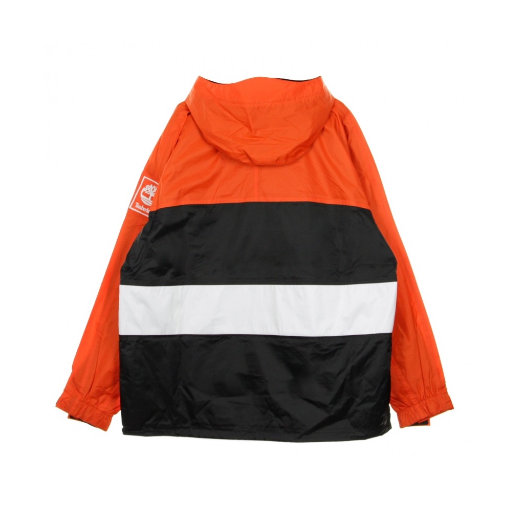 GIUBBOTTO INFILABILE ANORAK ARCHIVE ORANGE/BLACK