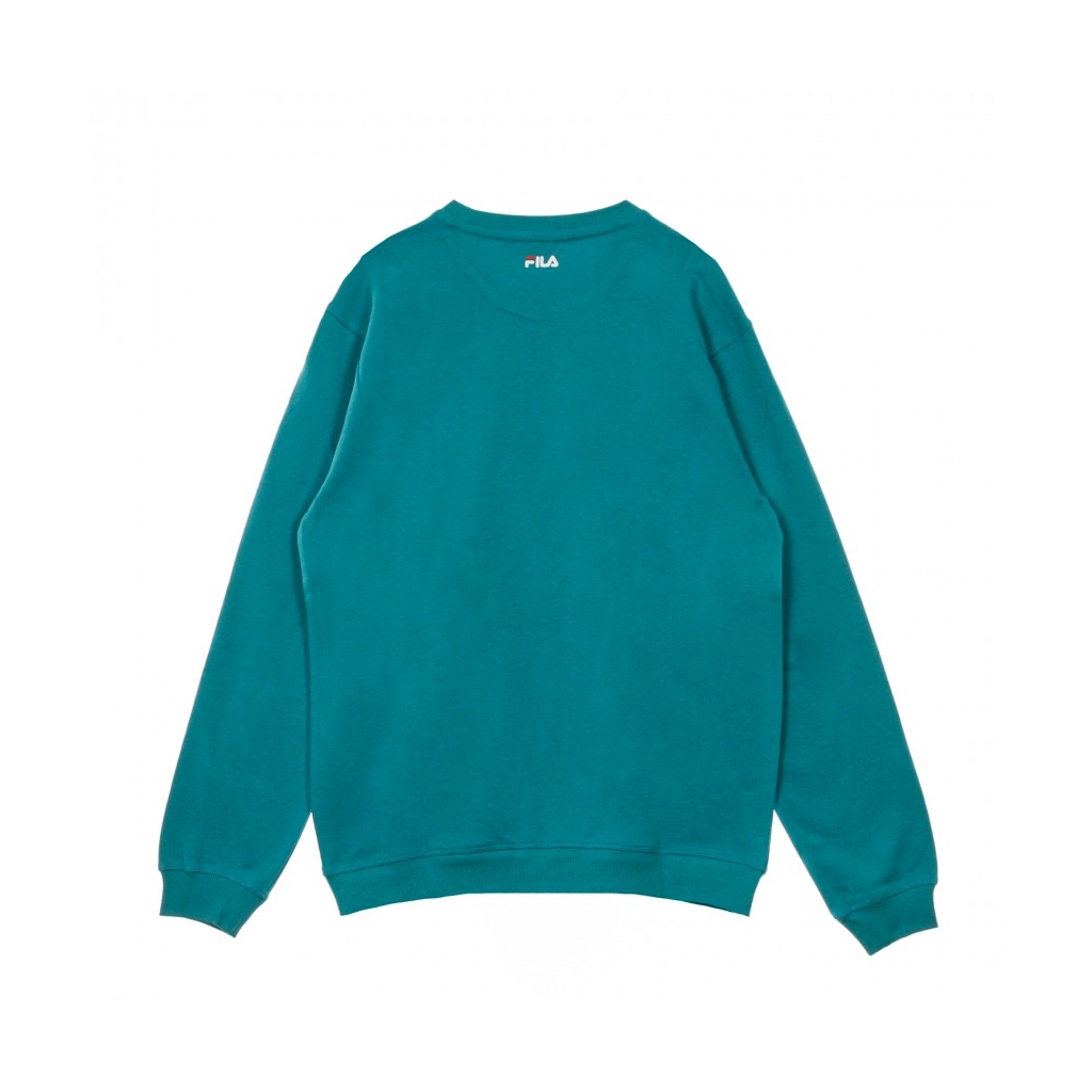 FELPA GIROCOLLO PURE CREW SWEAT LAKE BLUE