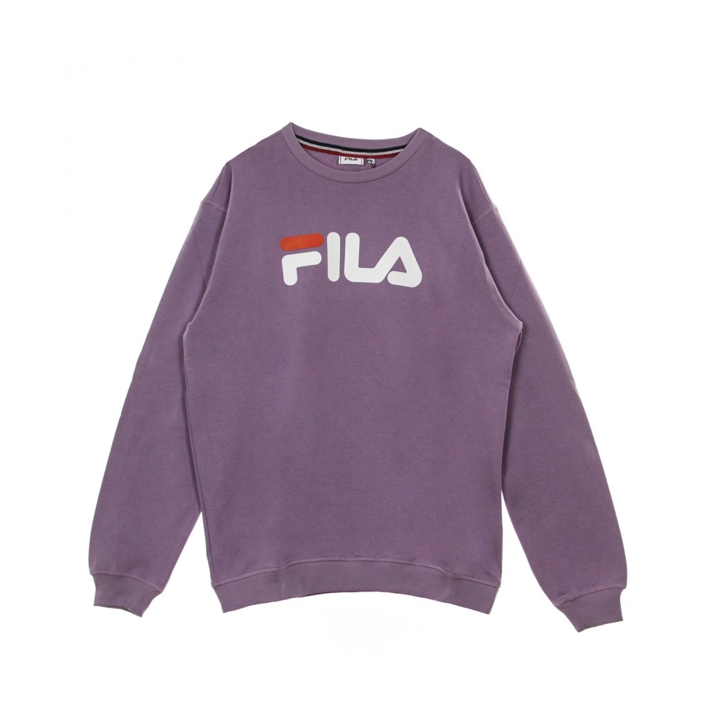 FELPA GIROCOLLO PURE CREW SWEAT ORCHID MIST