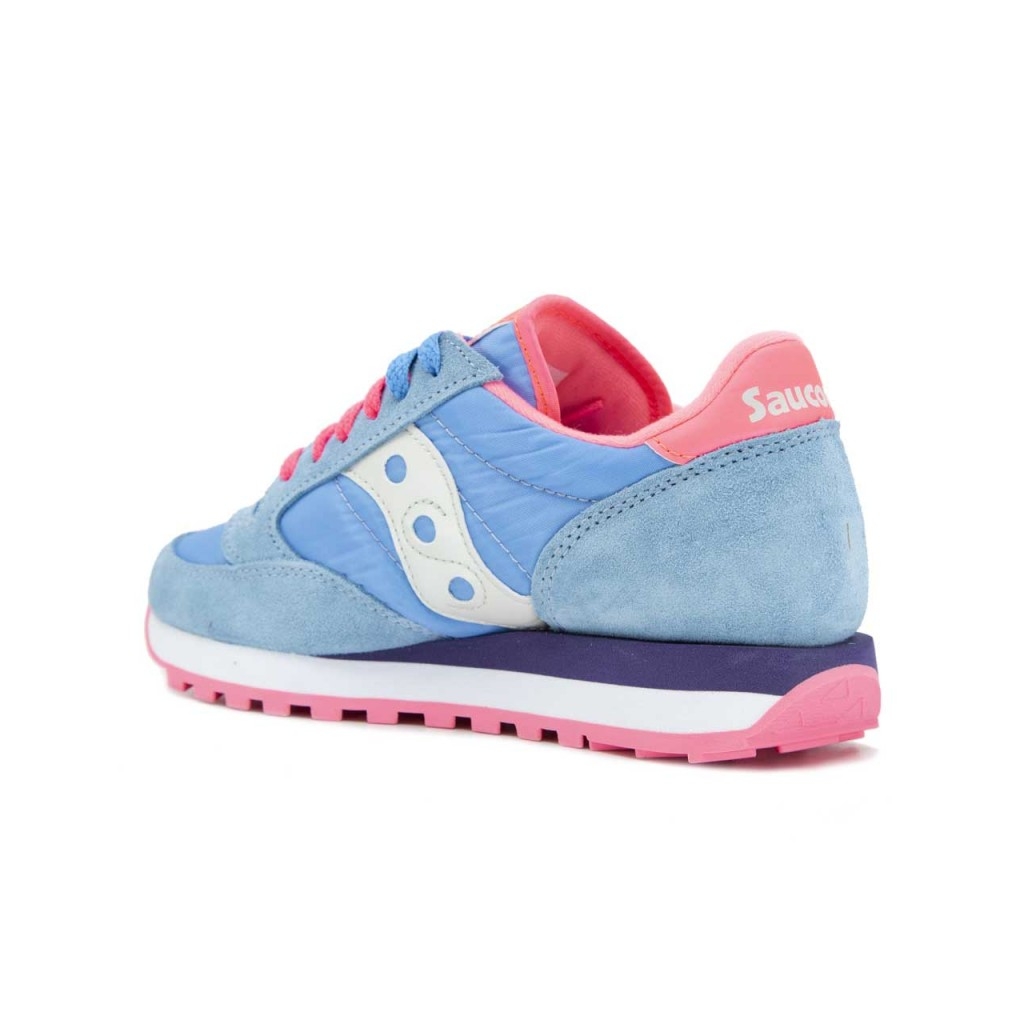 Saucony Originals - Sneakers Jazz Original azzurre e rosa LIGHTBLUE |  Bowdoo.com