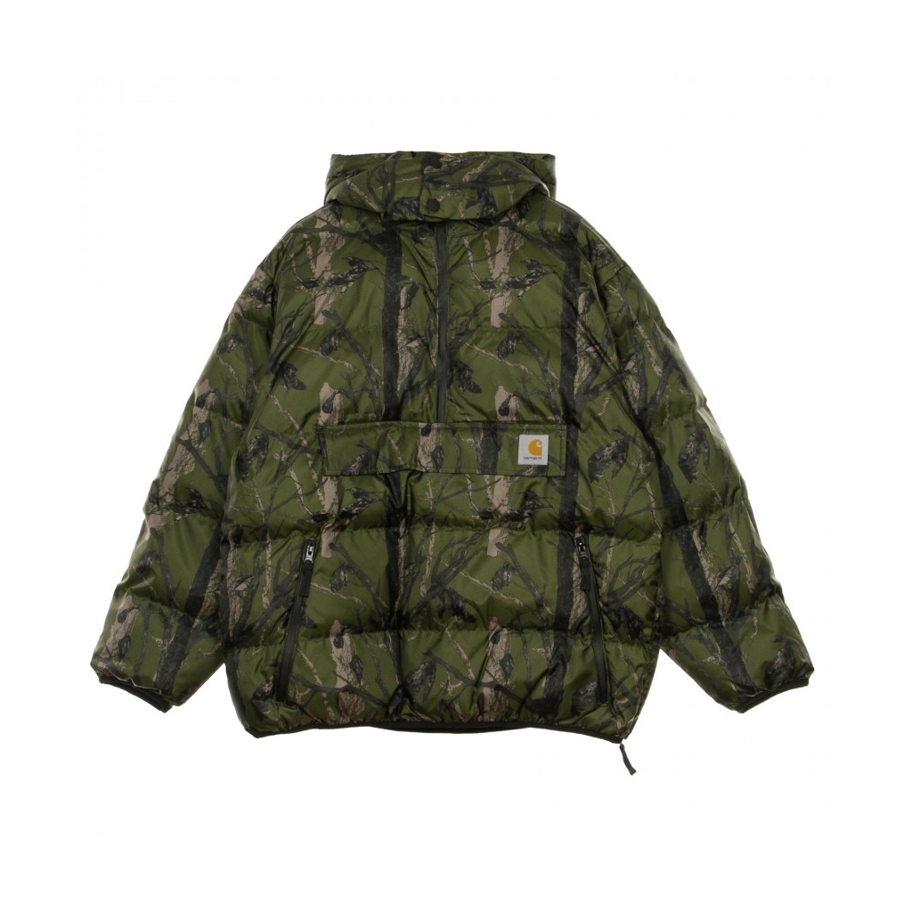 GIUBBOTTO INFILABILE JONES PULLOVER CAMO TREE/GREEN