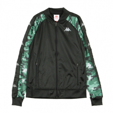 GIACCA TUTA BANDA BOMBER SLIM GRAPHIC BLACK/GREEN CAMO/SILVER