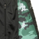 GIACCA TUTA BANDA BOMBER SLIM GRAPHIC BLACK/GREEN CAMO/SILVER