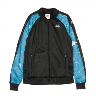 GIACCA TUTA BANDA BOMBER SLIM GRAPHIC BLACK/BLUE JAPAN/SILVER