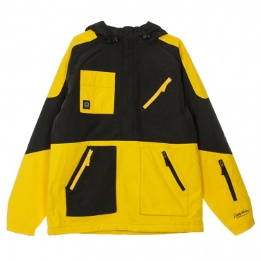 GIUBBOTTO INFILABILE BANE BLACK/YELLOW