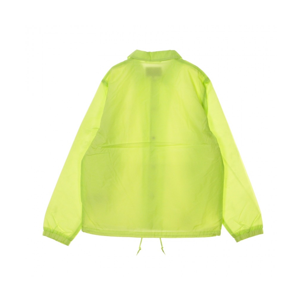 GIACCA COACH JACKET SCRIPT COACH JACKET LIME/BLACK