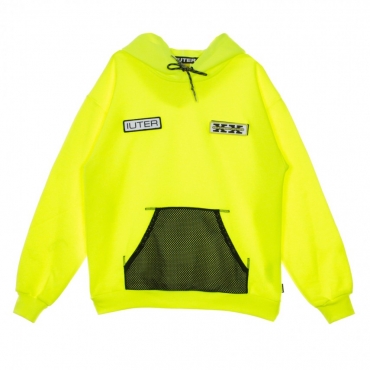 FELPA LEGGERA CAPPUCCIO VISIBILITY HOODIE NEON YELLOW