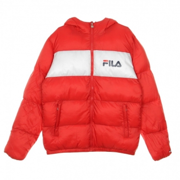 PIUMINO FLOYD PUFF TRUE RED/BRIGHT WHITE