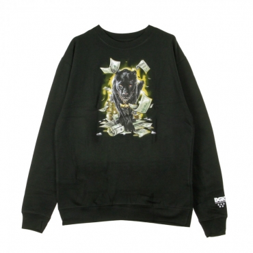 FELPA GIROCOLLO PROWL FLEECE CREWNECK BLACK