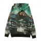 FELPA LEGGERA CAPPUCCIO HUSTLIN HOODED FLEECE MULTI