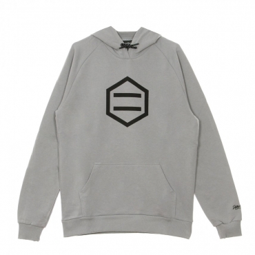 FELPA LEGGERA CAPPUCCIO LOGO HOODIE LIGHT GREY